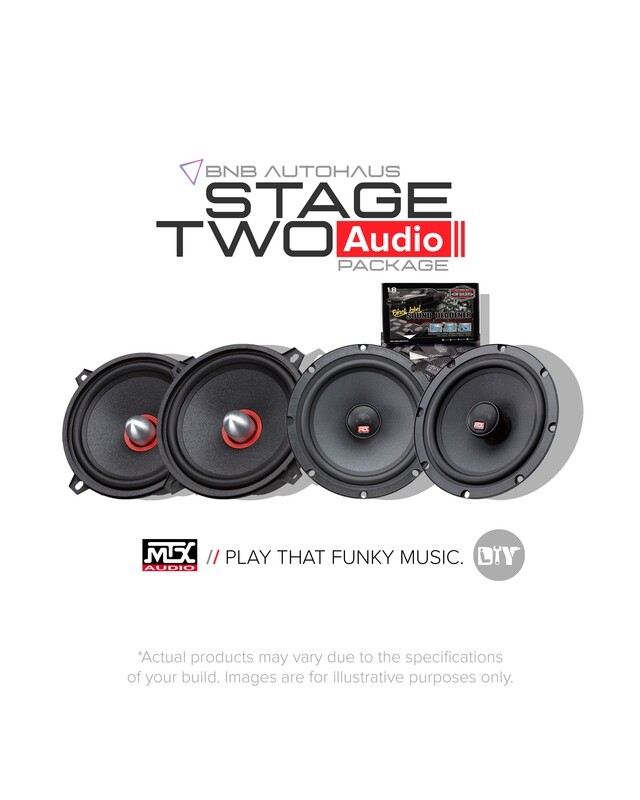 BA/BF/FG Ford Falcon Stage 2 DIY audio upgrade kit