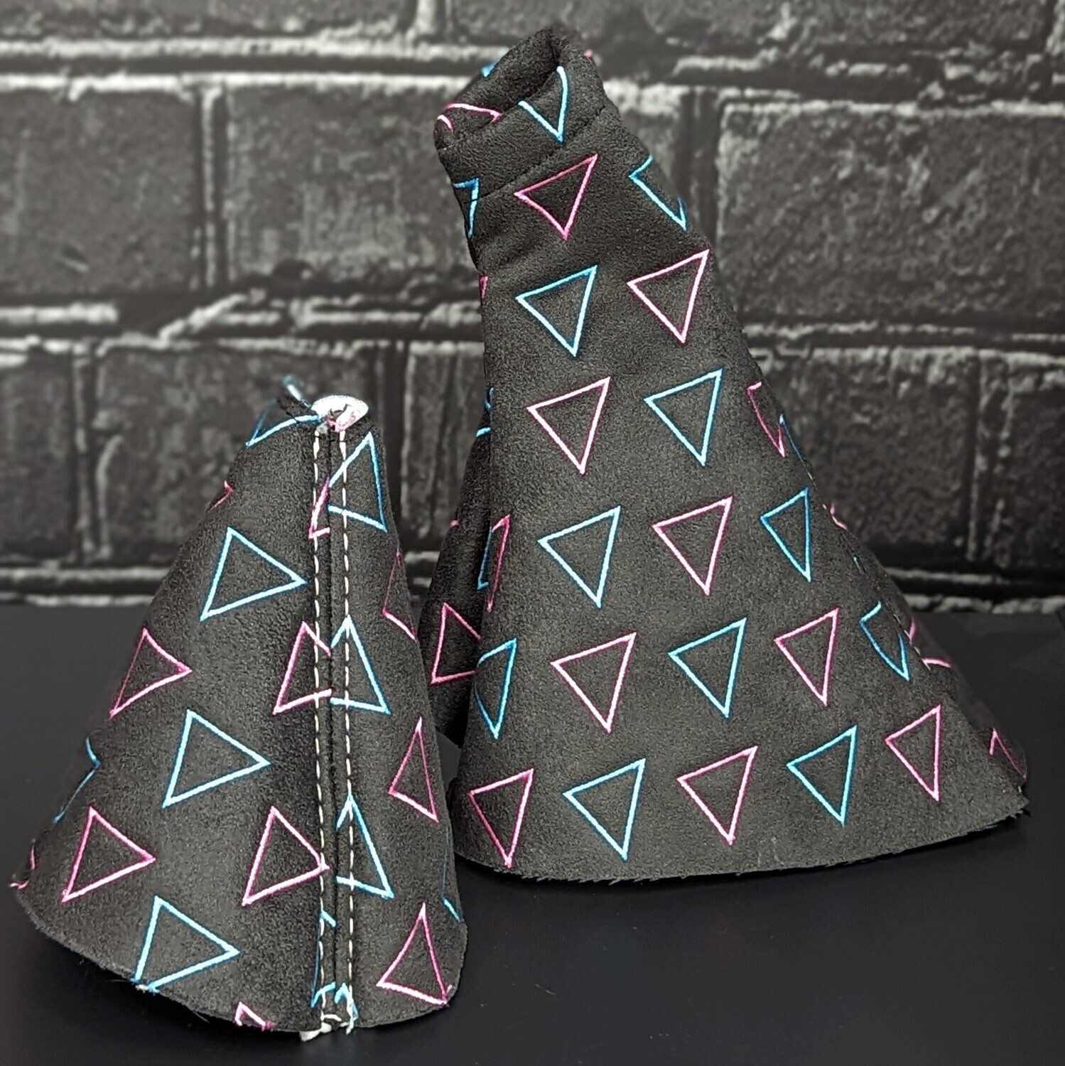 FG Shifter and Handbrake Boot Set - Embroidered