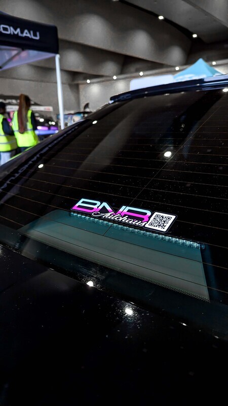 Small BNB Autohaus Print Sticker
