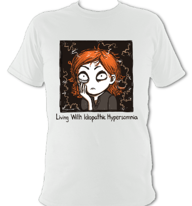 White Living with IH Design 1 TShirt Unisex - price includes postage to anywhere in Australia