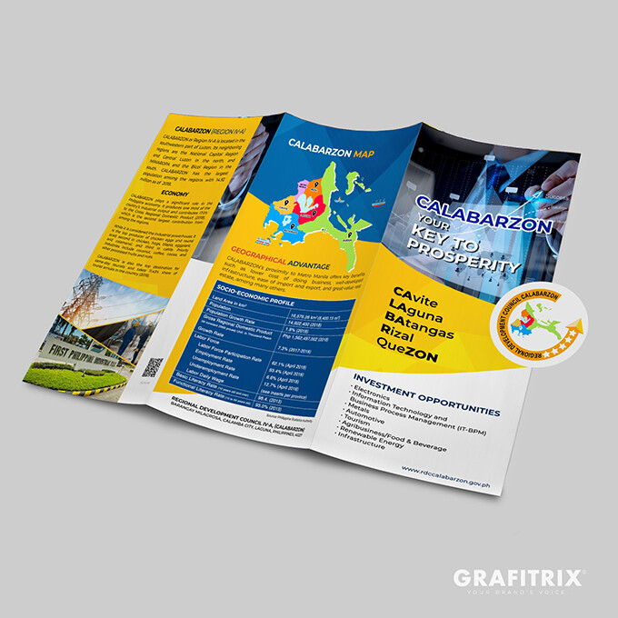Investment Promotion Brochure with QR Code