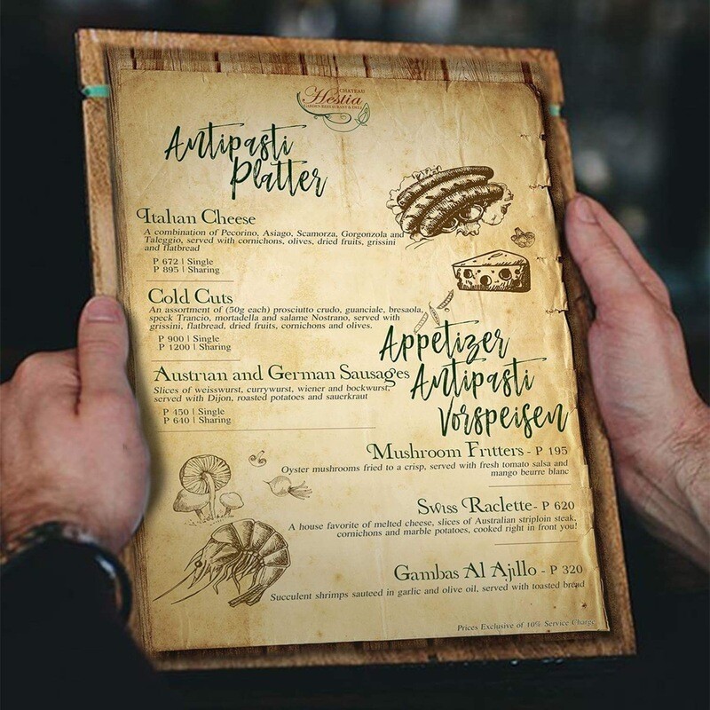Menu Graphic Design