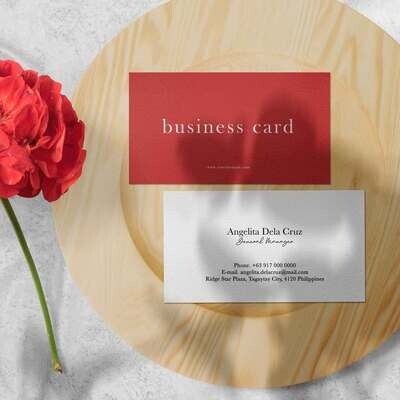 Business Card Design &amp; Print