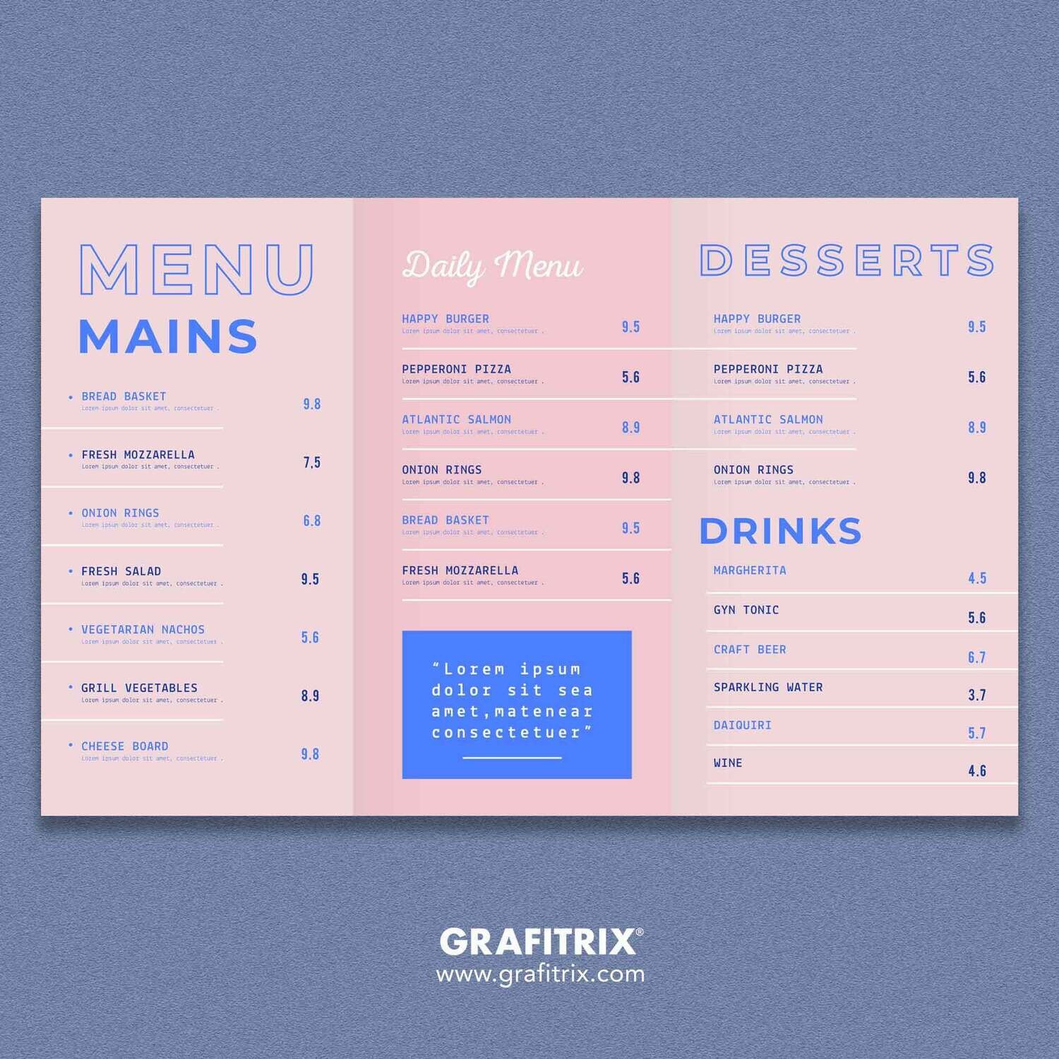 MENU 025