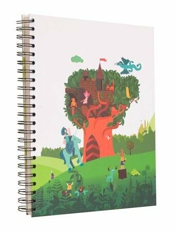 Libreta A4 Castillo en el Árbol