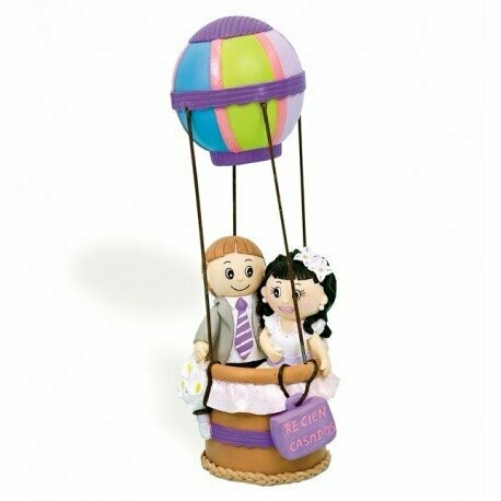 Figura tarta Novios en Globo