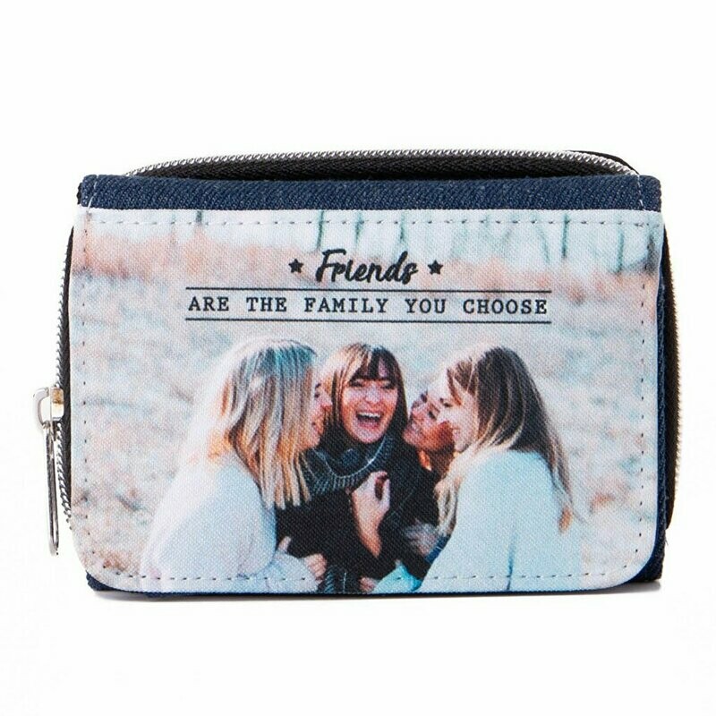 Cartera-monedero personalizado de tela