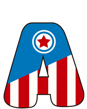 Pijama Súper Heroe con letras