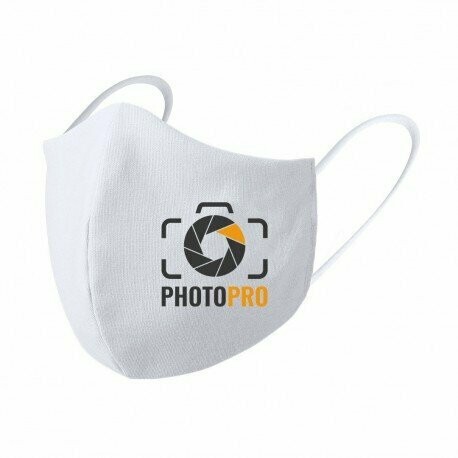 Mascarilla Adulto Ajustable Personalizada Blanca
