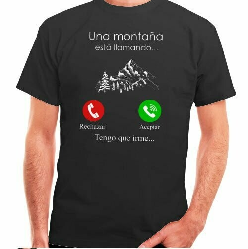 Camiseta Una Montaña Llama