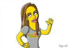 Caricatura Personalizada Simpsons