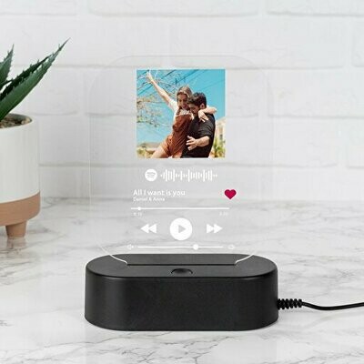 Lámpara personalizada 3D
