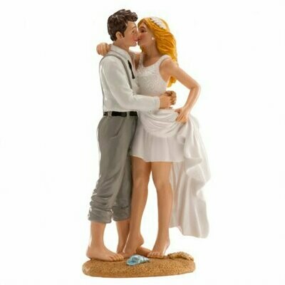 Figura Tarta Novios Playa
