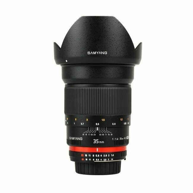 Objetivo Samyang 35mm f/1.4 AS UMC Gran Angular Sony A