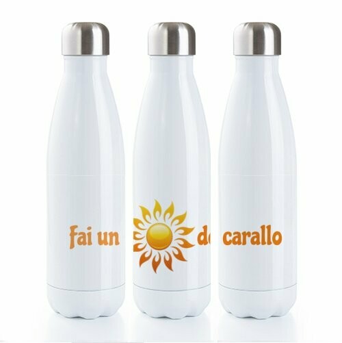 Botella acero inox  de Carallo