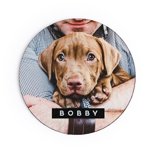 Posavasos personalizados redondo