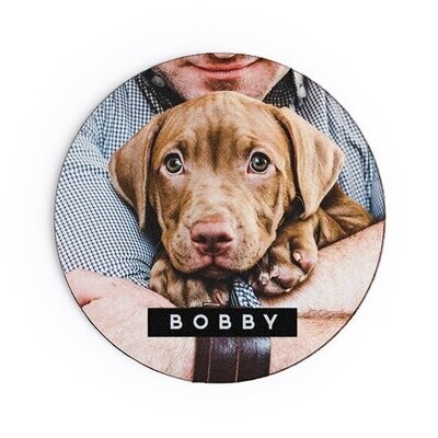 Posavasos personalizados redondo