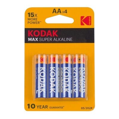 Pack Pilas alcalinas AA KODAK