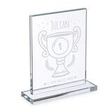 Trofeo Cristal Rectangular