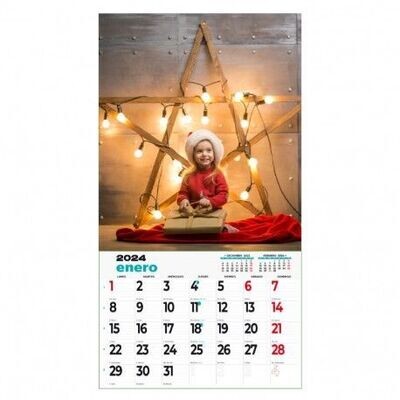 CALENDARIO 31x69 cm AÑO 2024