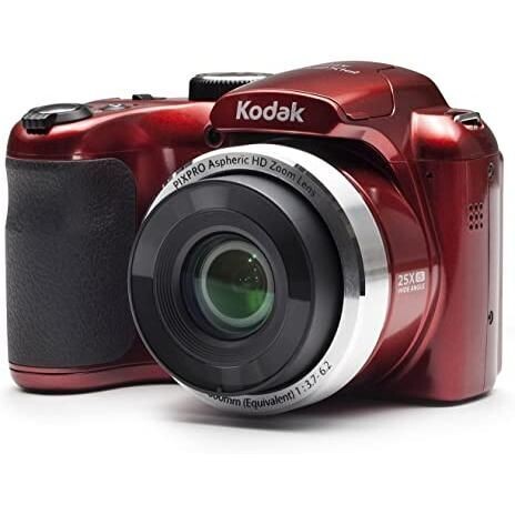 KODAK PIXPRO AZ255 RED+BOLSA+SDHC ULTRA 32GB