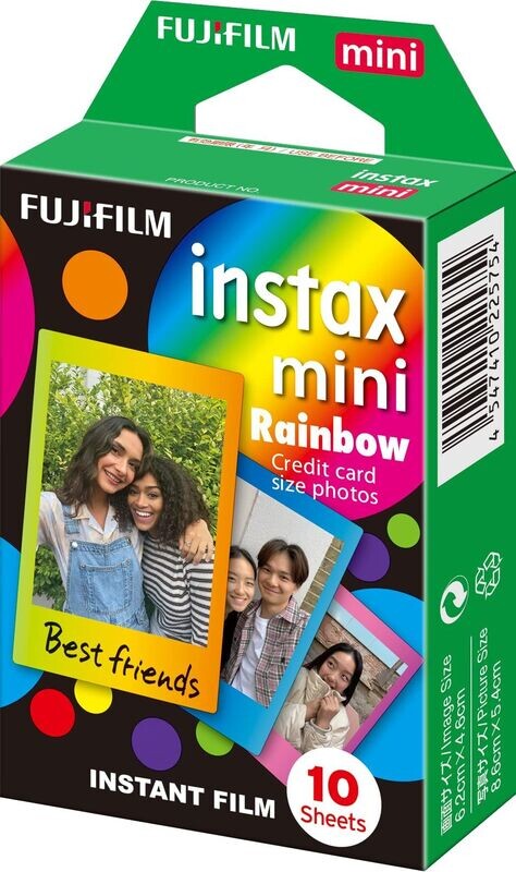 FUJI PELICULA INSTAX MINI RAINBOW