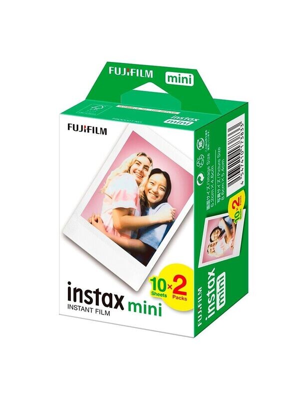 FUJI INSTAX SQUARE DOBLE 10X2 (20 FOTOS)