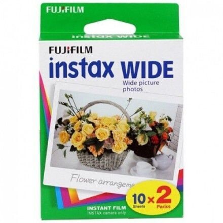 Fuji Instax Wide Pelicula 10X2 (20 Fotos)