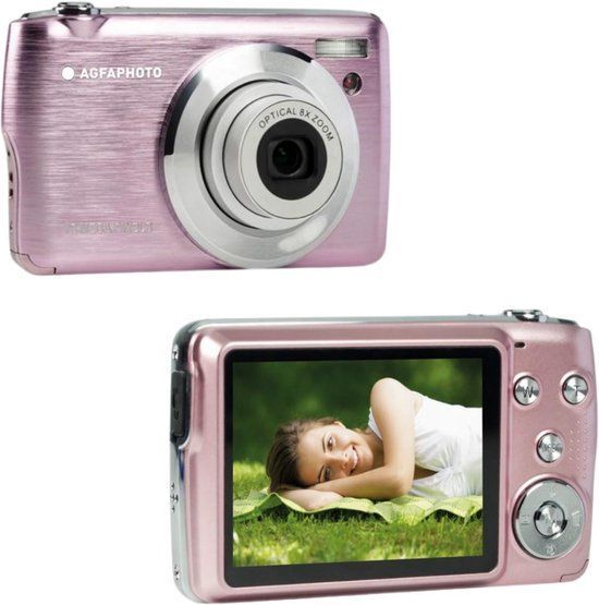 CAMARA DIGITAL AGFA DC8200 Rosa+SD 16GB