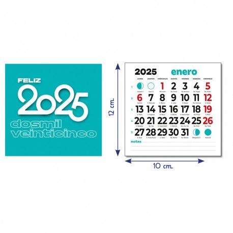 Faldilla Calendario 47 10cm  2025