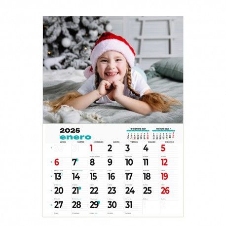 CALENDARIO 43,5x63 cm AÑO 2025