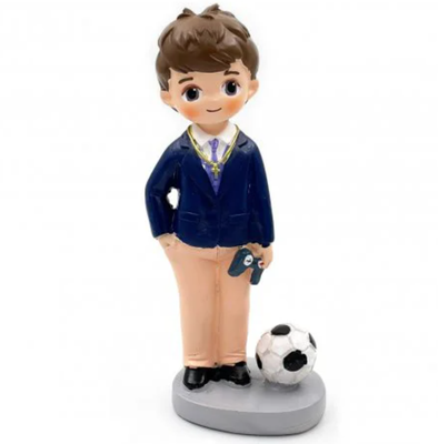 Figura Comunión Niño fútbol Figura Comunión Niño fútbol
