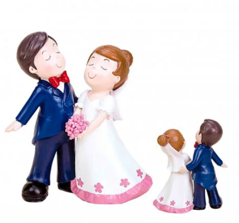 Figura tarta de boda Mrs y Mr Smith