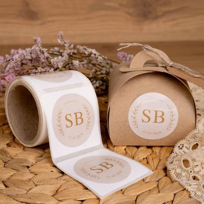 Pegatinas personalizadas Circulares