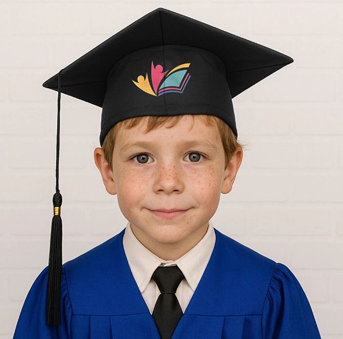 Birrete de graduación personalizado
