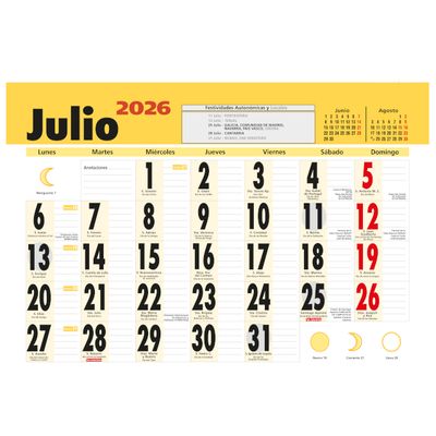 Faldilla Mensual Notas 33,5