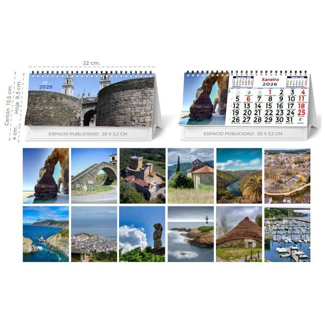 Sobremesa wire-o Lugo