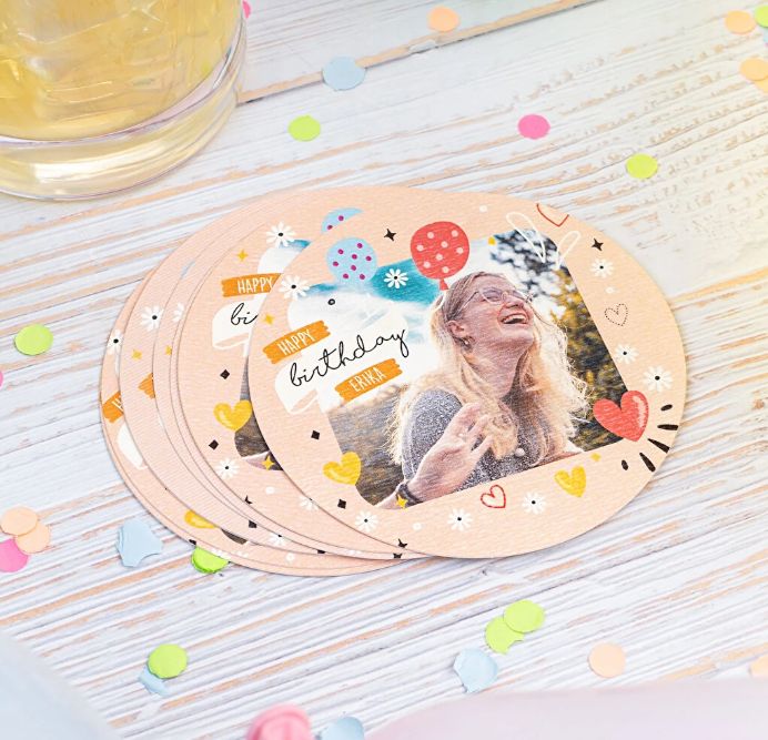 Posavasos Papel Personalizados