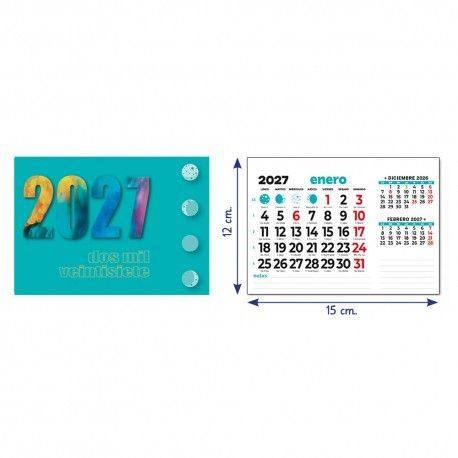 Faldilla Calendario 2027 15cm Faldilla Calendario 2027 15cm