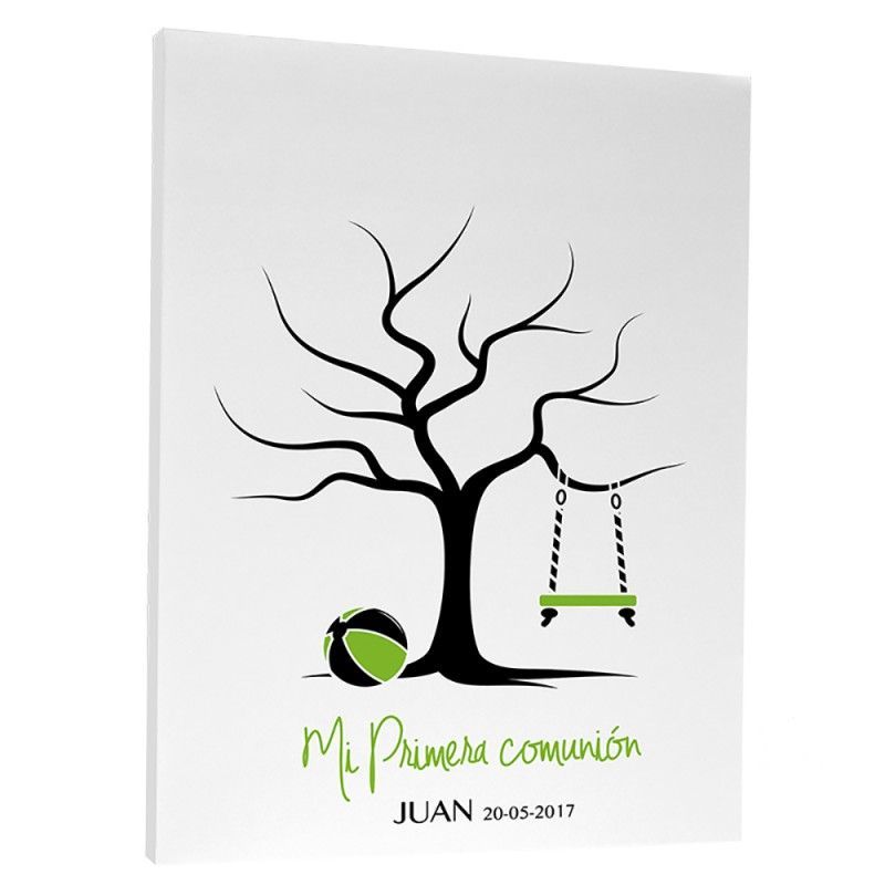 Foam huellas diseño libre 30x40