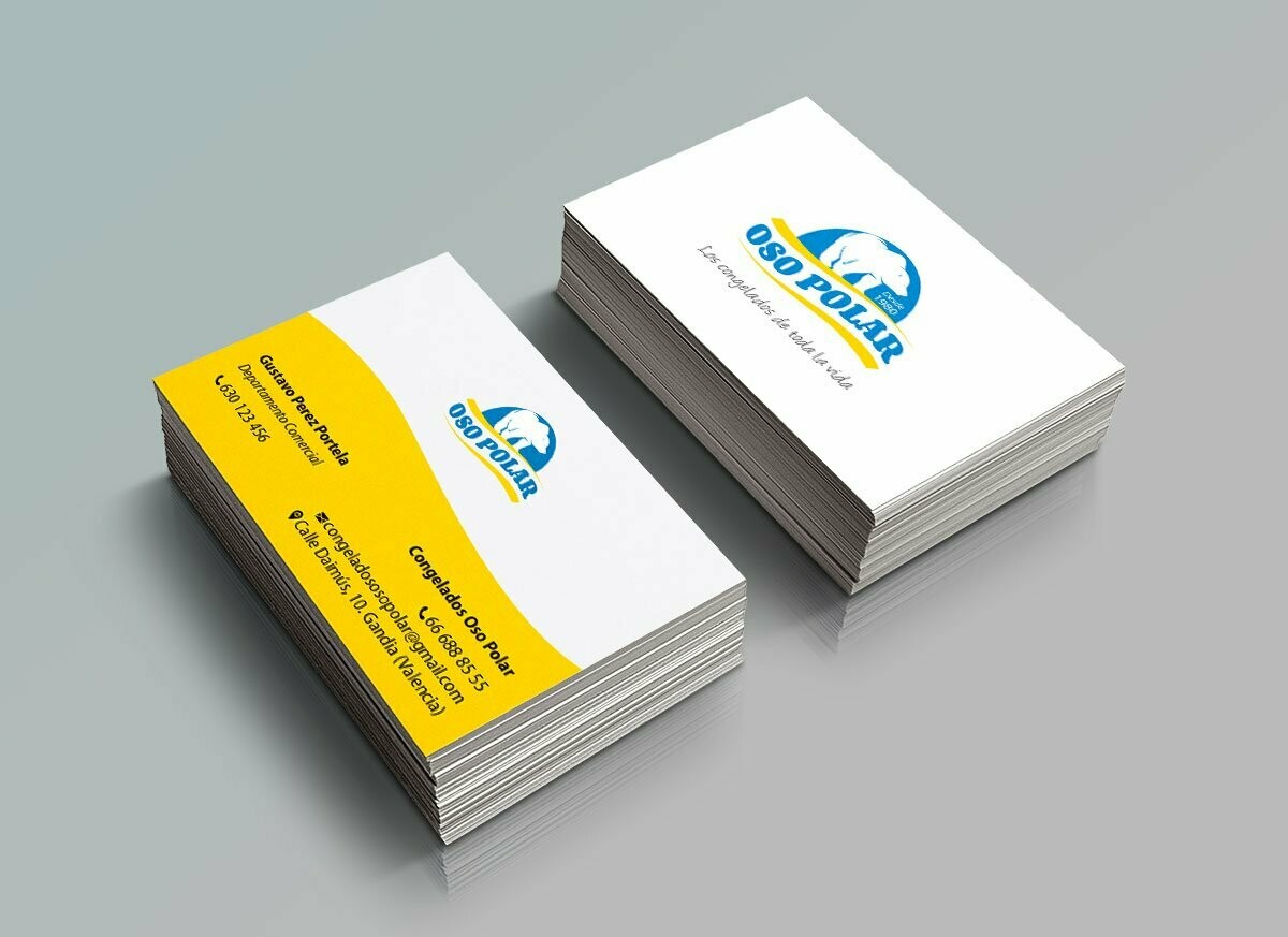 Tarjetas de Visita 1 cara Tarjetas de Visita 1 cara