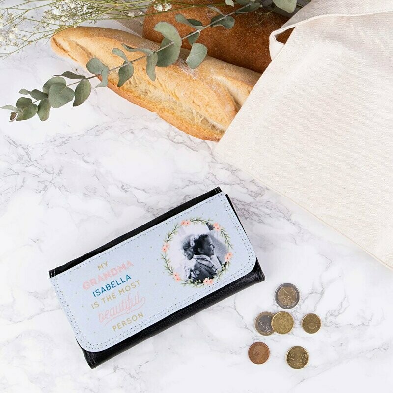 Cartera monedero mujer polipiel