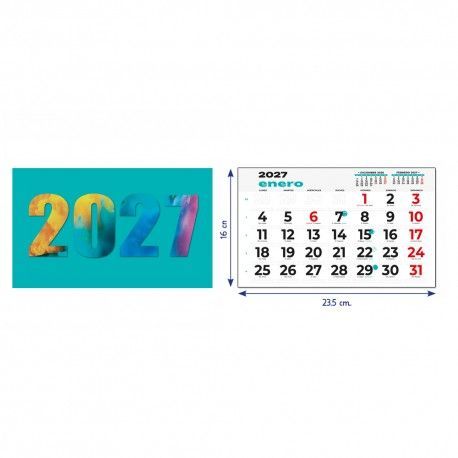 Faldilla Calendario 2027 23.5cm Faldilla Calendario 2027 23.5cm