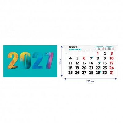 Faldilla Calendario 2027 23.5cm Faldilla Calendario 2027 23.5cm