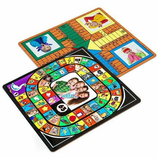 Juego Parchis y Oca Personalizado 2 en 1