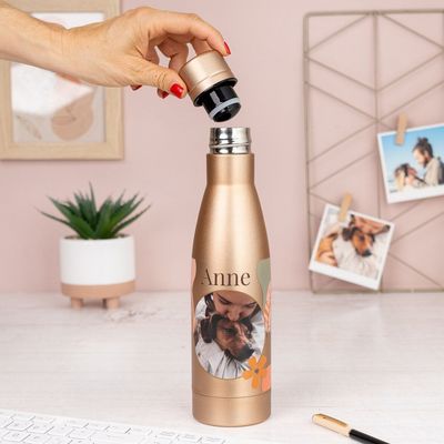 Botellas de acero inoxidable personalizadas Doble capa Botellas de acero inoxidable personalizadas Doble capa
