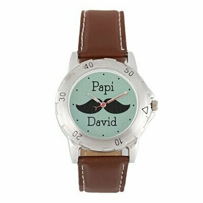 Reloj de pulsera personalizado para hombre Polipiel Reloj de pulsera personalizado para hombre Polipiel