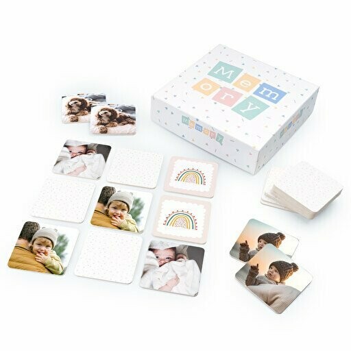 Juego Memory con fotos personalizadas