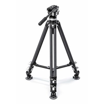 Kit Trípode de vídeo Leofoto LVC-253C + Rótula BV-15