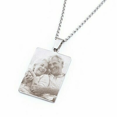 Colgante Rectangular Grabado Colgante Rectangular Grabado